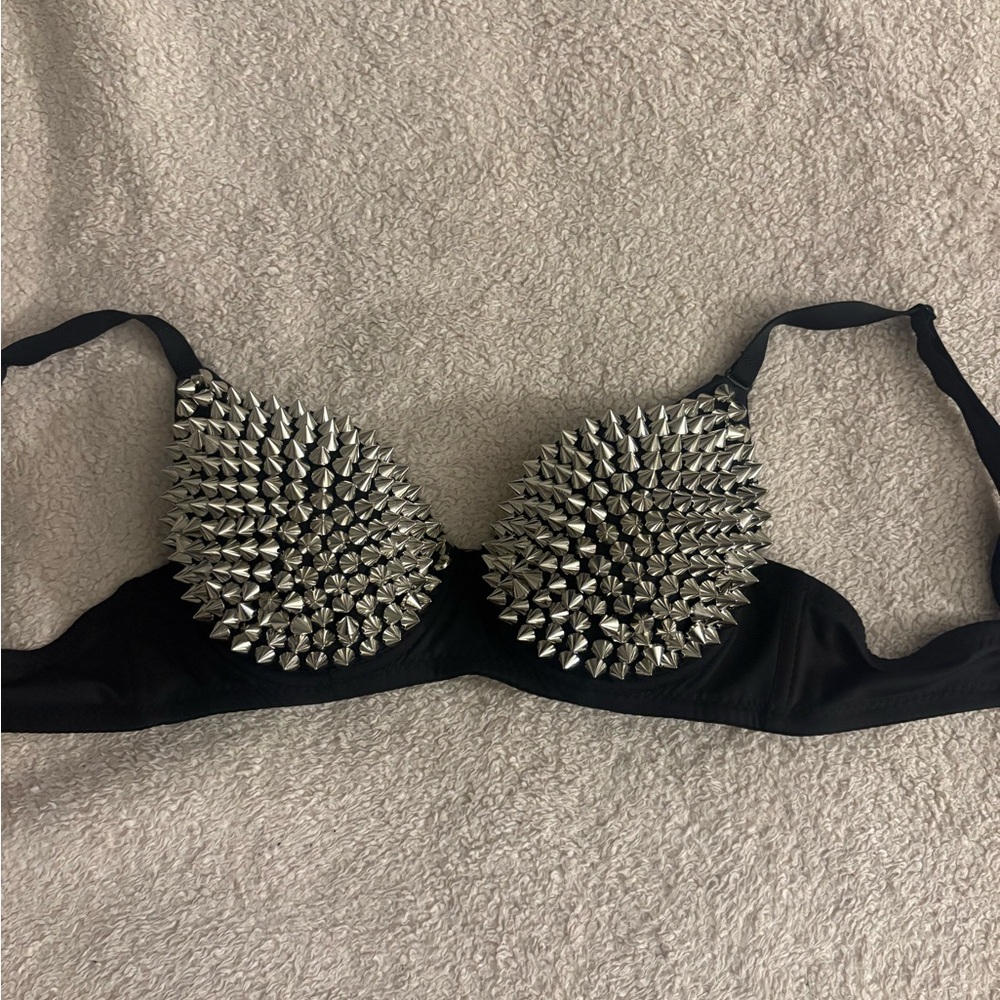 Spike Studded Bra Top